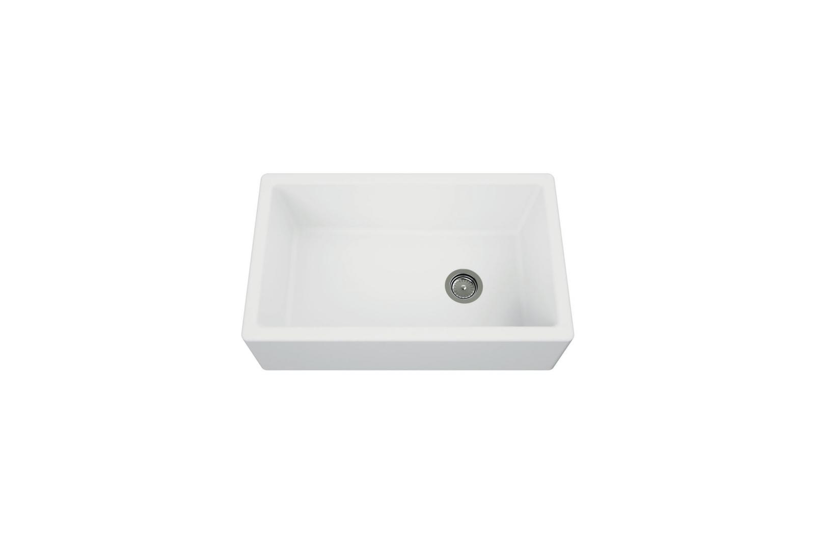 High-quality sink Philippe granit white - one bowl