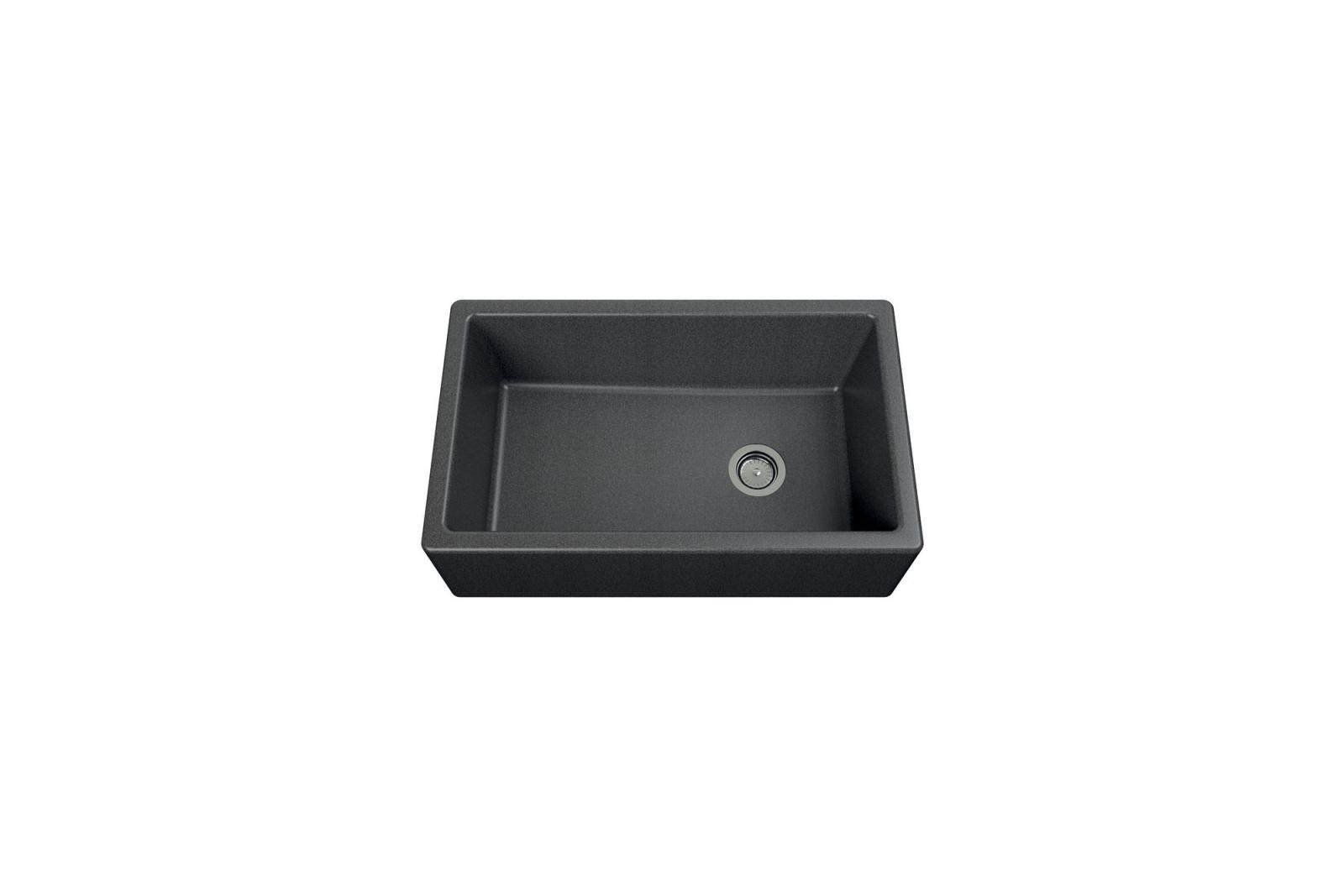High-quality sink Philippe granit titanium gray - one bowl