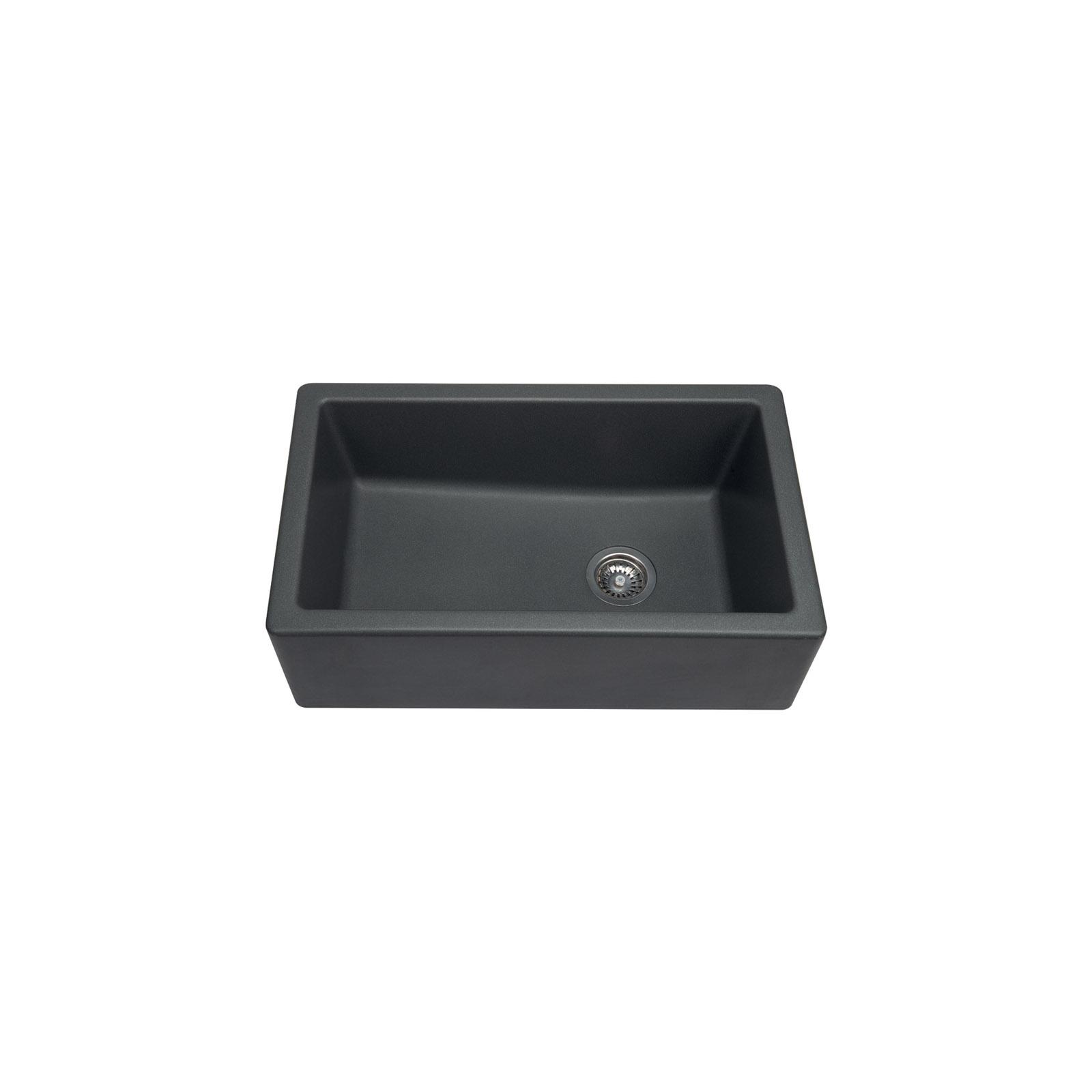 High-quality sink Philippe II granit gray titanium - one bowl