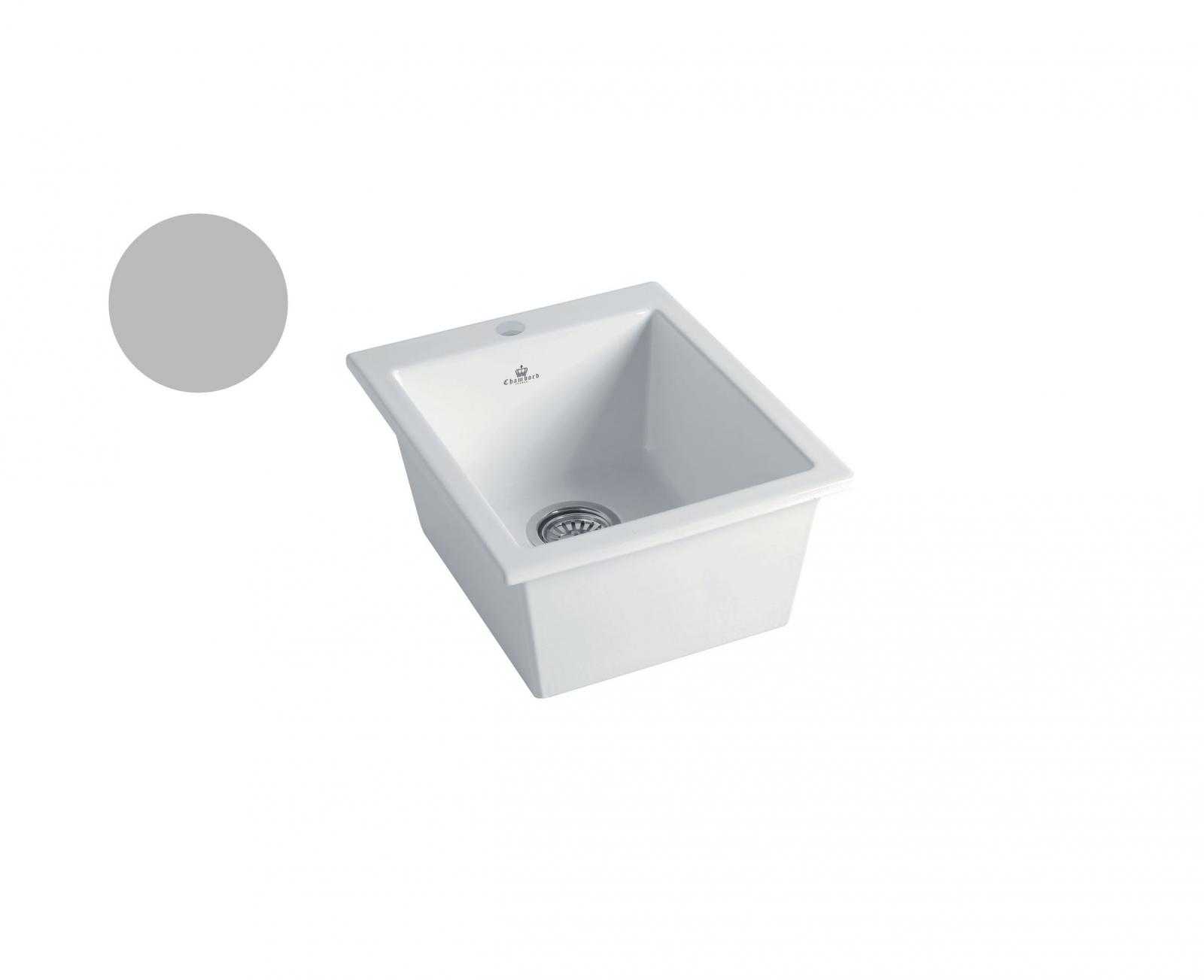 High-quality sink Constance light grey