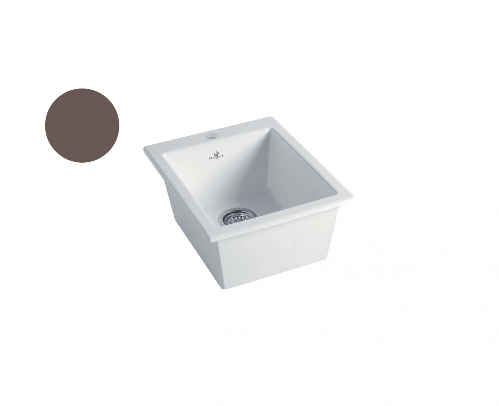 High-quality sink Constance taupe