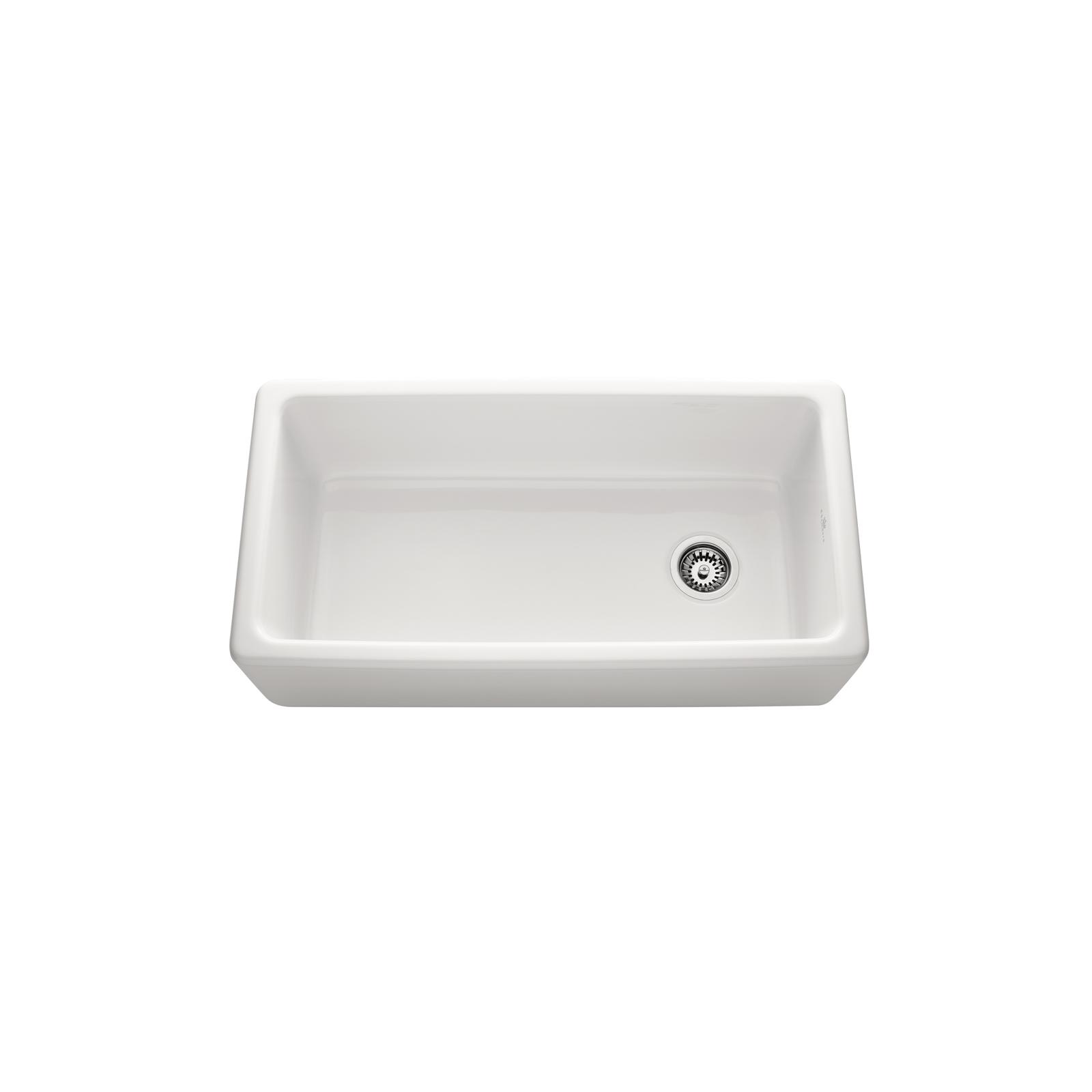 High-quality sink Philippe III - single bowl, ceramic