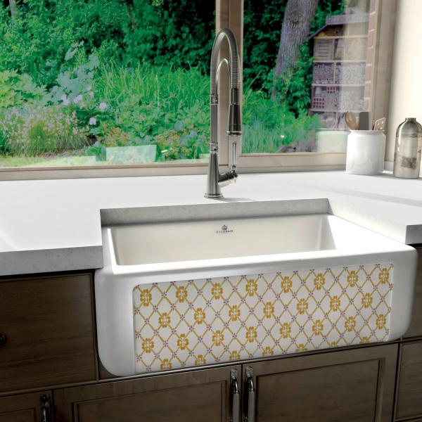 High-quality sink Henri II Le Grand Province - single bowl, ceramic 