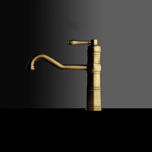 High-quality single lever tap Clémence - Bronze