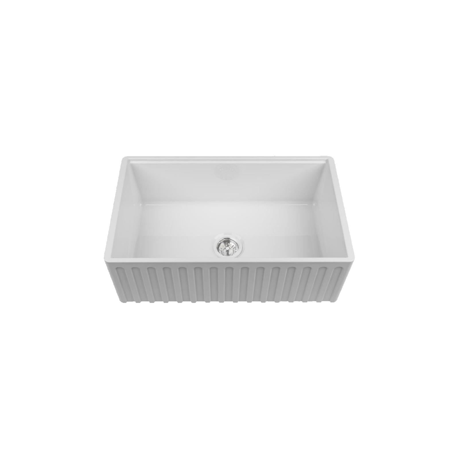 High-quality sink Louis Le Grand I - single bowl, ceramic