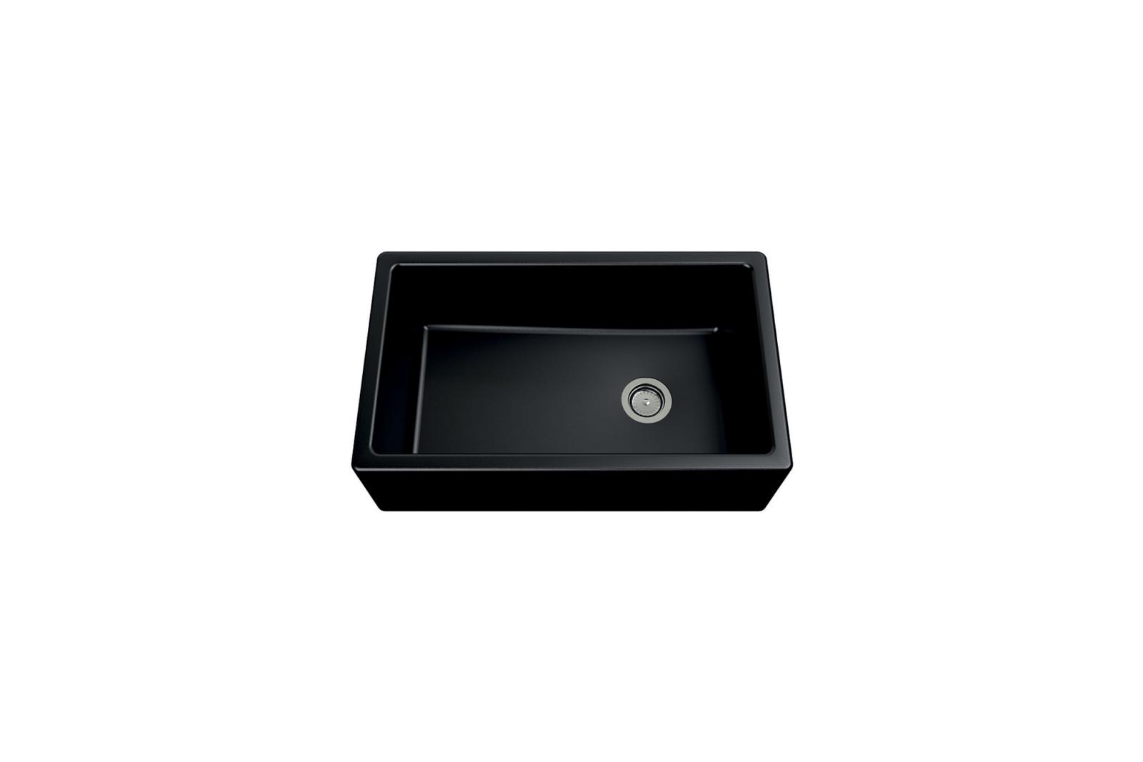 High-quality sink Philippe granit black - one bowl