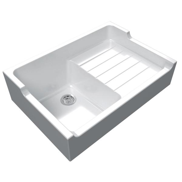 High-quality sink Francois 1 - single bowl, ceramic