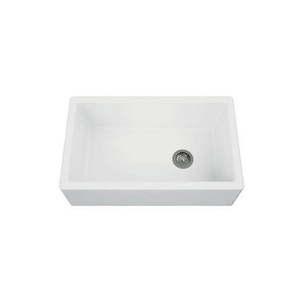 High-quality sink Philippe granit white - one bowl
