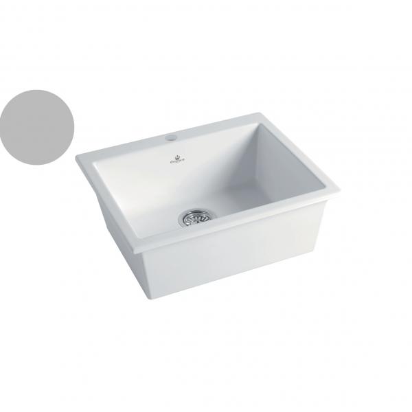 High-quality sink Constance II light grey