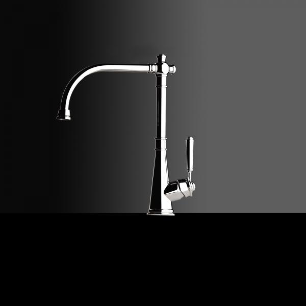 High-quality single lever tap Victor - pull out spray - Chrome